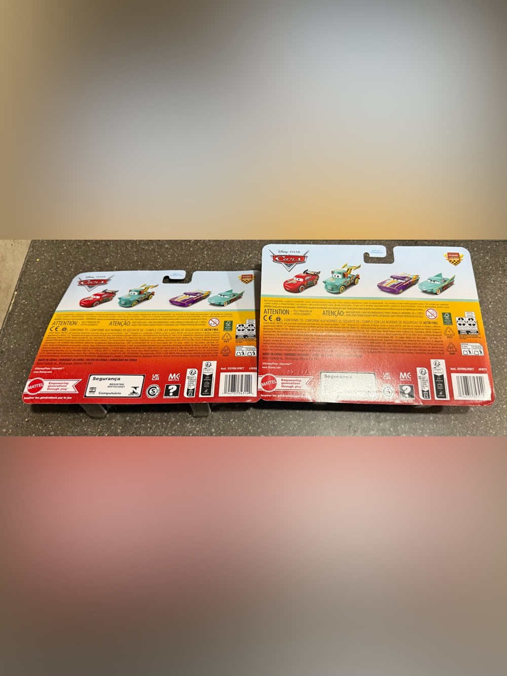 Disney cars Turquoise & Red Die-Cast Vehicle 4-Pack - Picture 4 of 5